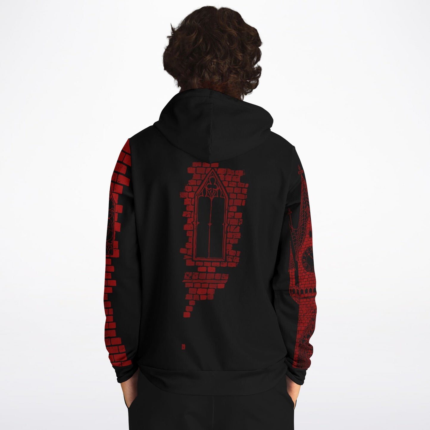 Red Raven, Unisex Hoodie, FREE Shipping