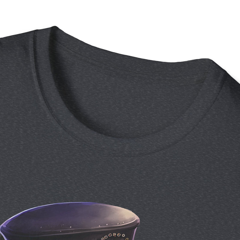 Steampunk Cat for USA customers only, Unisex Softstyle T-Shirt