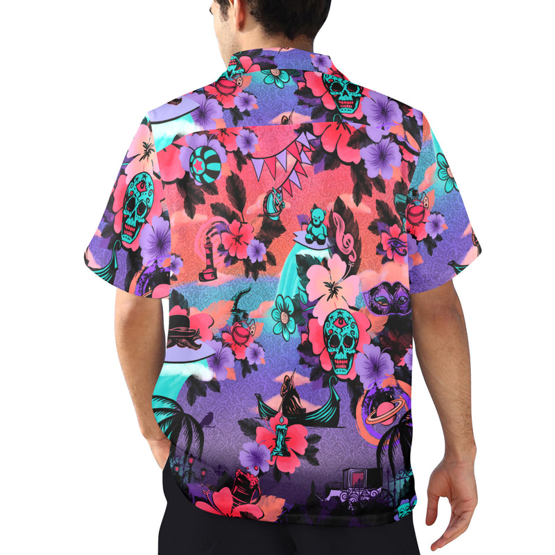 Men's Hawaiian Clocktower Cruise Shirt - SHIPS TO USA ONLY