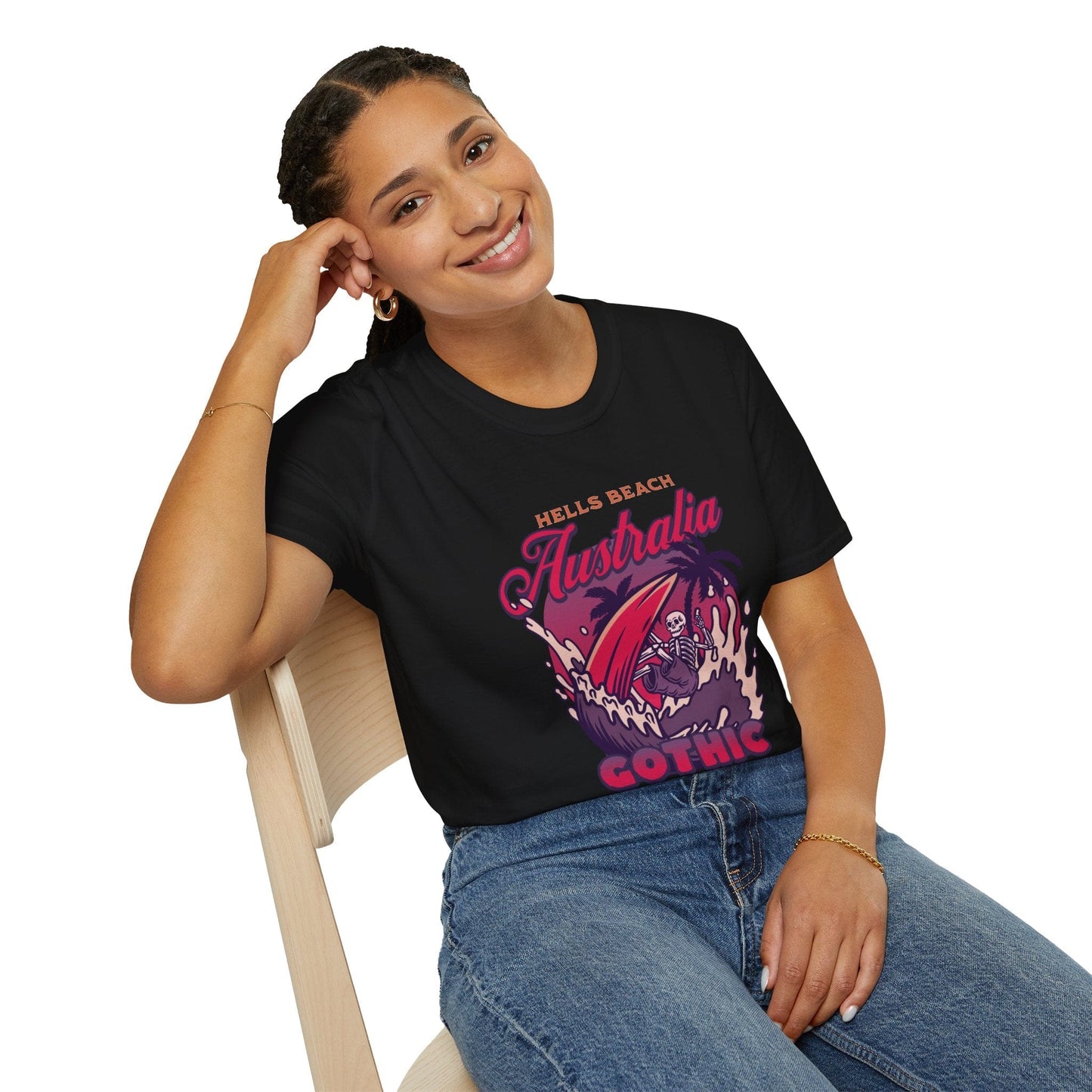 USA customers: Hells Beach Australia FREE SHIP Women's T-Shirt