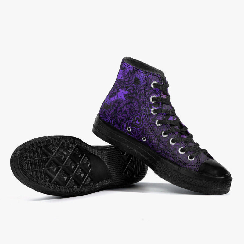 Grim Reader High top sneakers for Blood on the Clocktower players 2