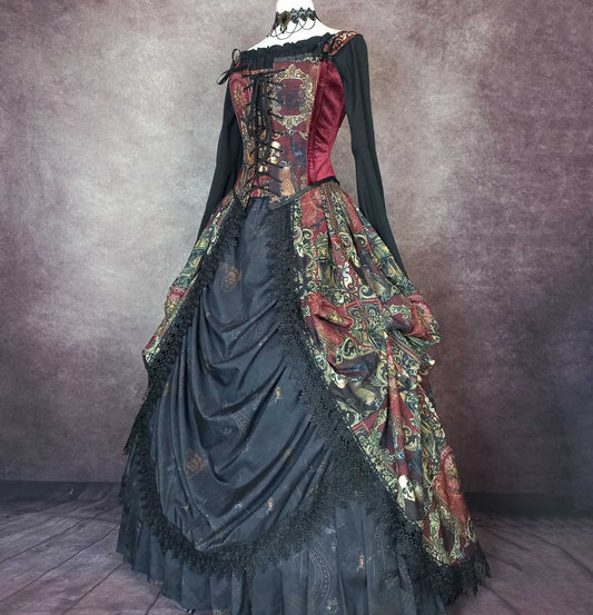 Masquerade Corset Gown