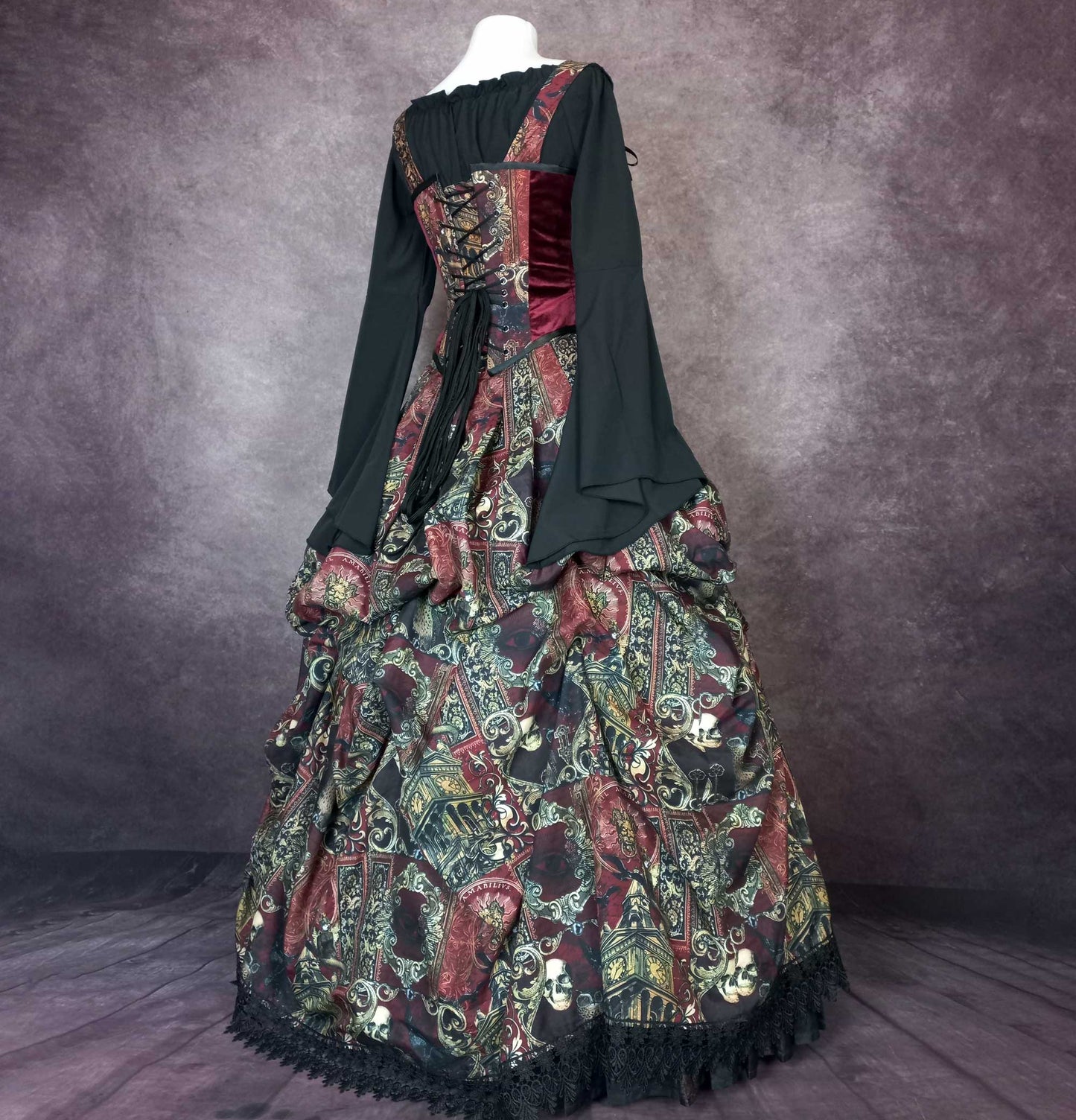 Masquerade Corset Gown