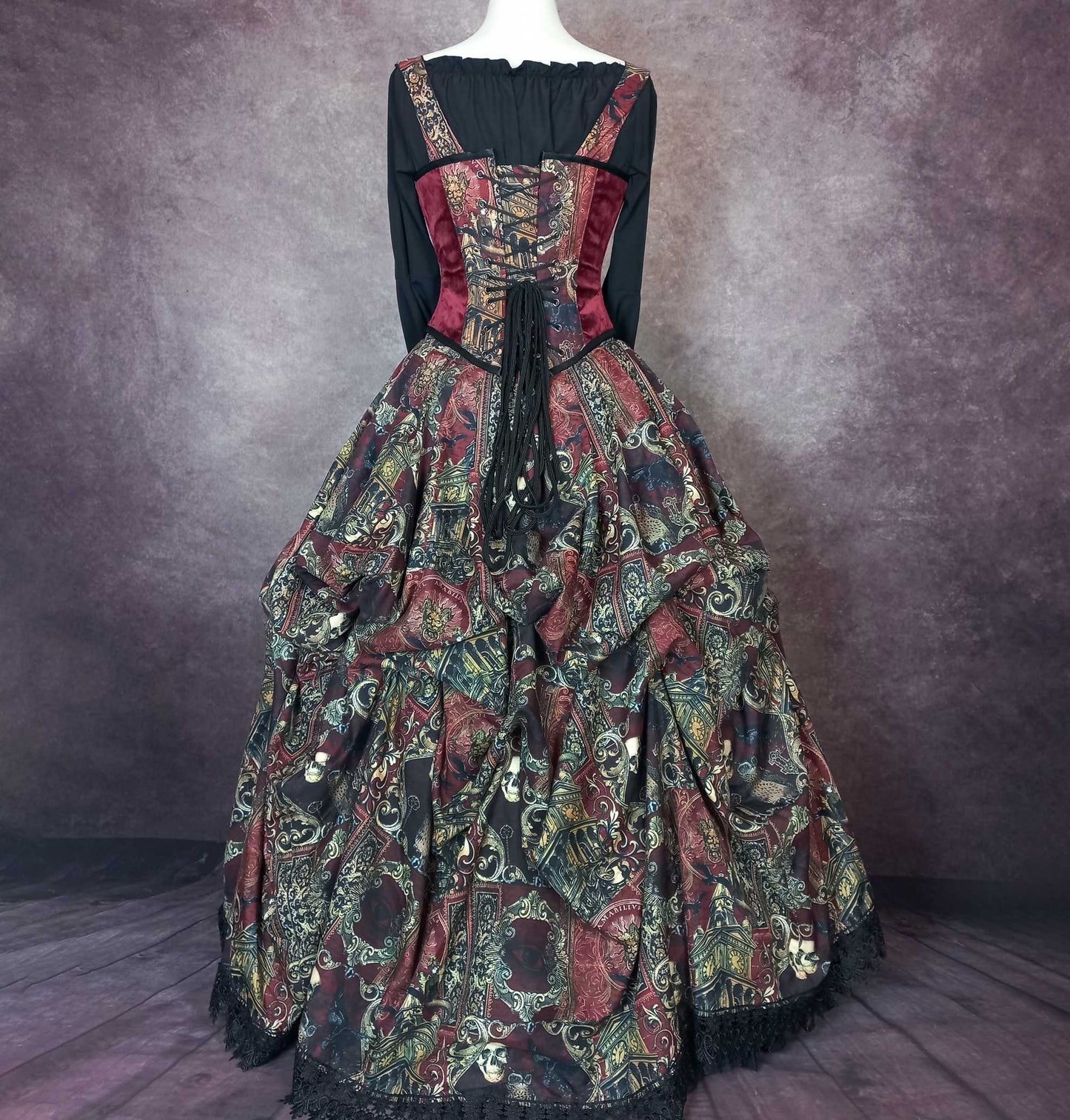 Masquerade Corset Gown