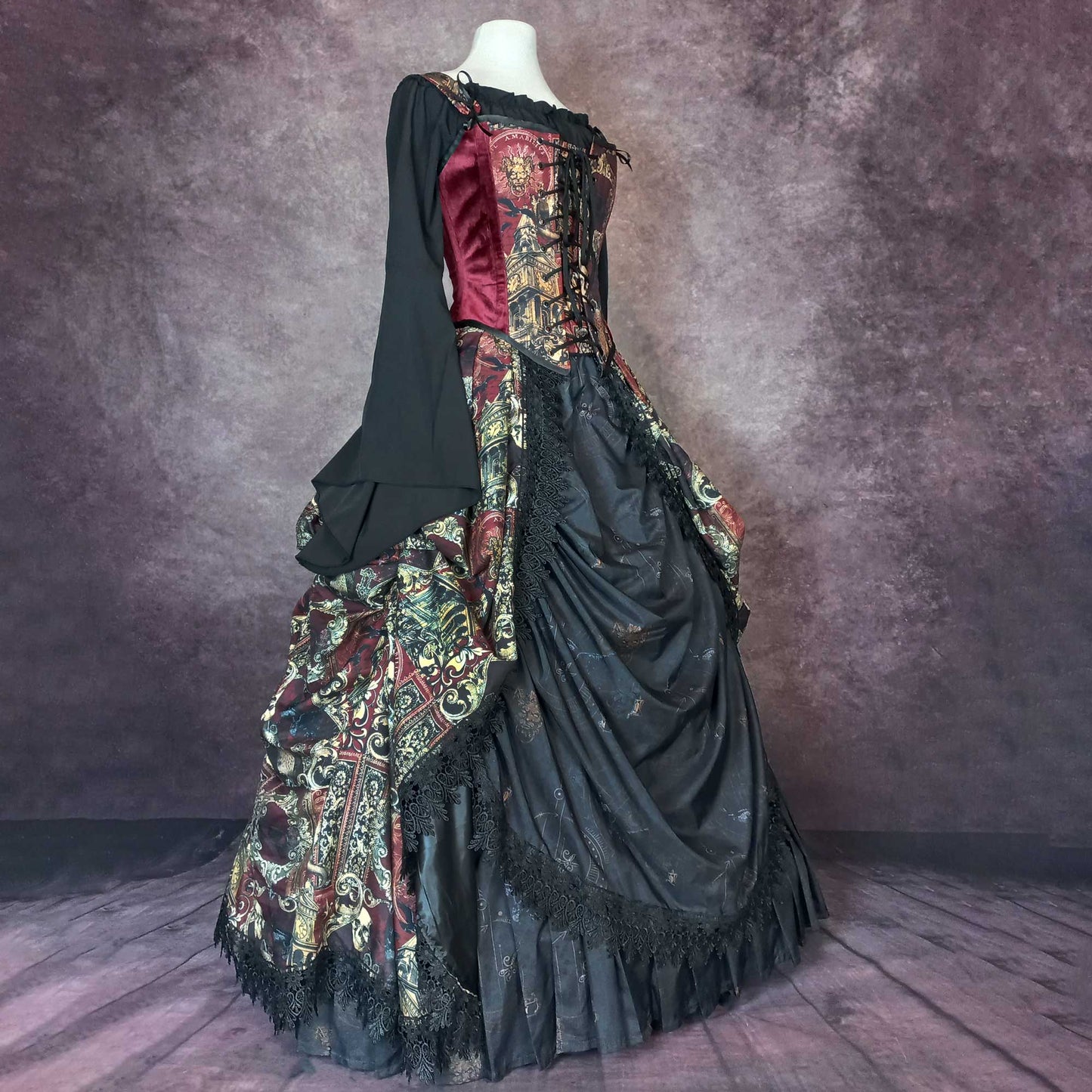 Masquerade Corset Gown