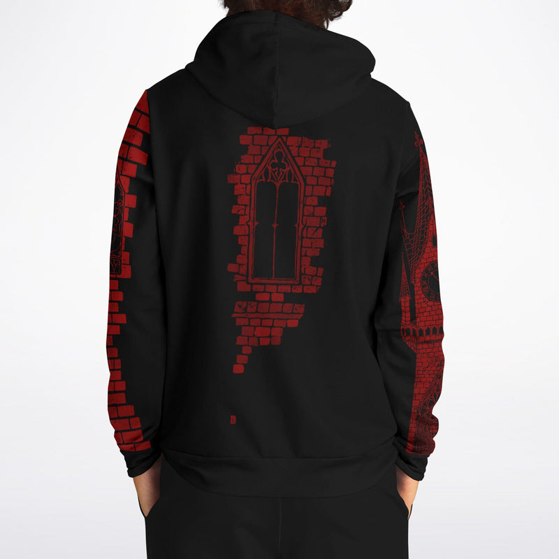Red Raven, Unisex Hoodie, FREE Shipping