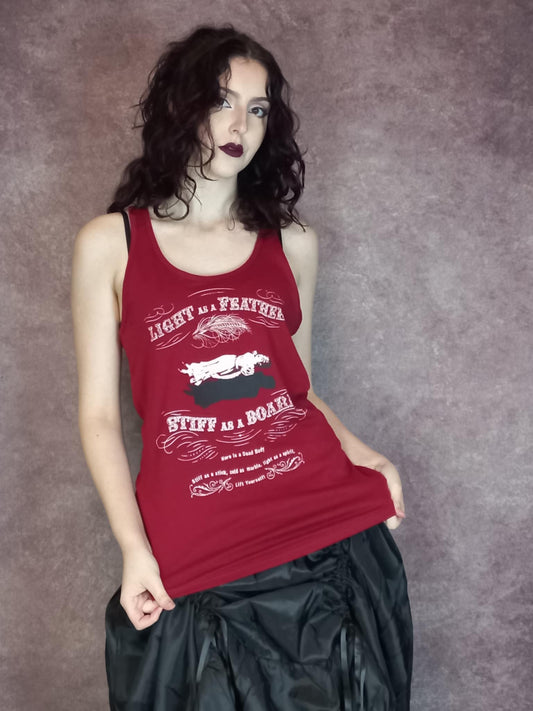 Light As A Feather Racerback Tank Top, L