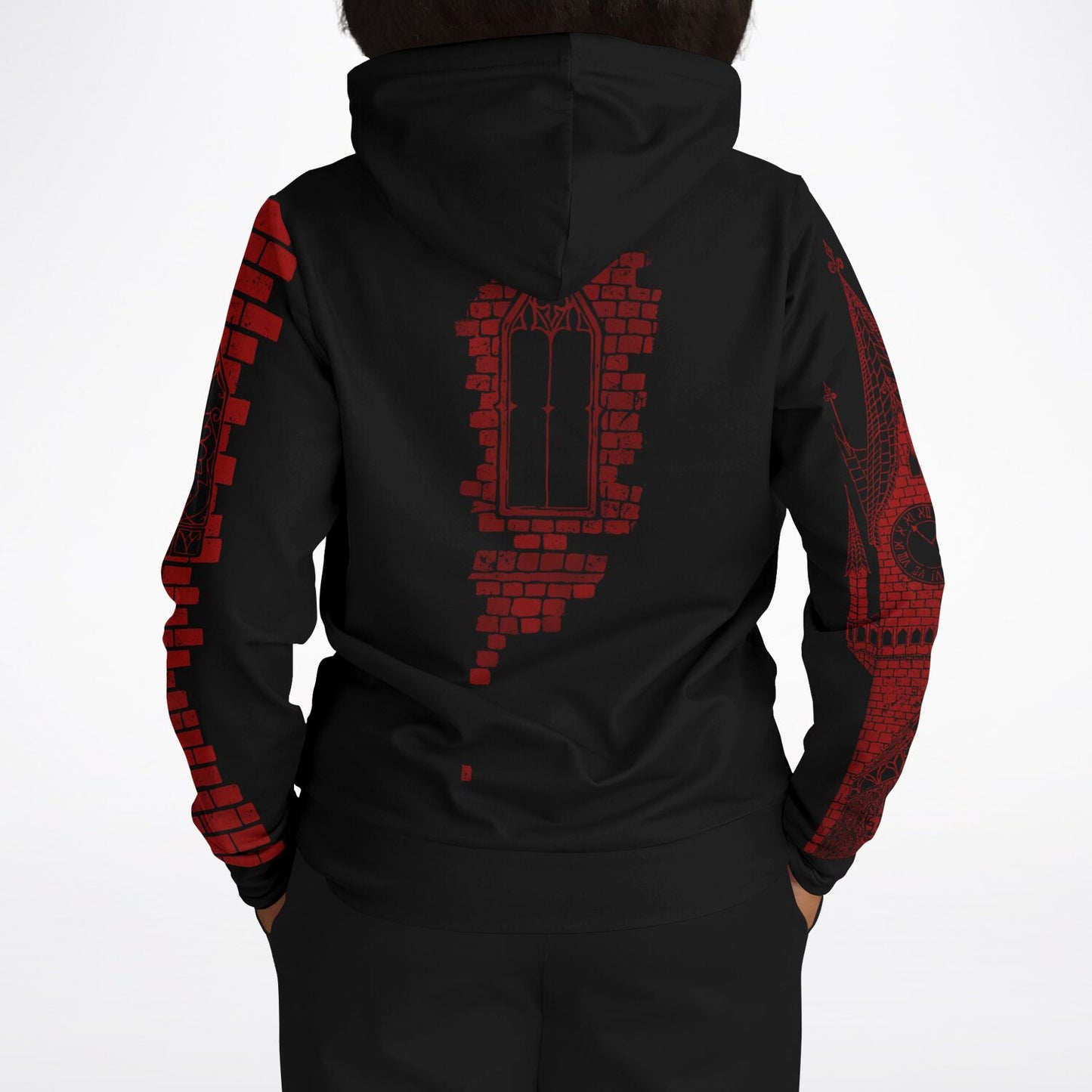 Red Raven, Unisex Hoodie, FREE Shipping