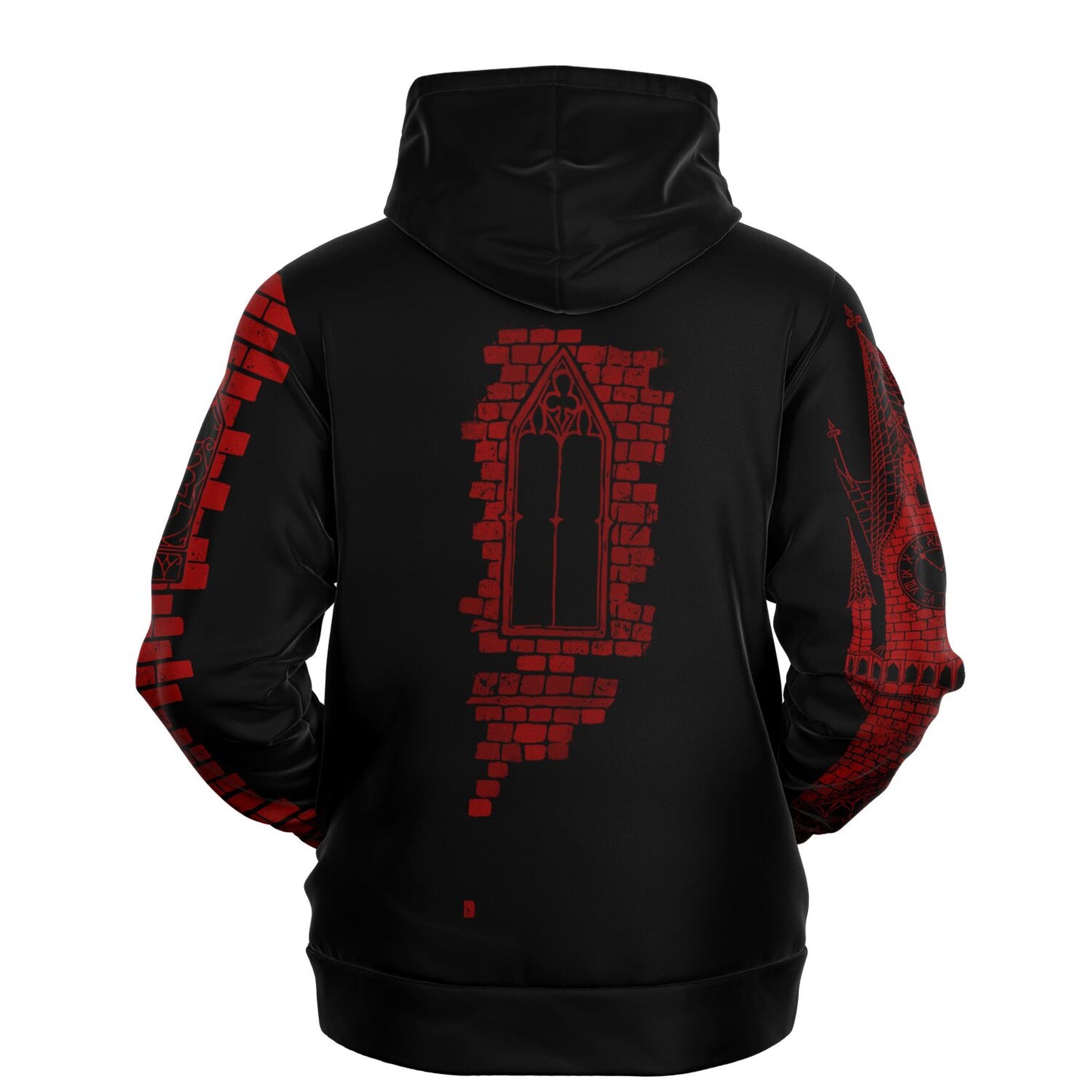 Red Raven, Unisex Hoodie, FREE Shipping