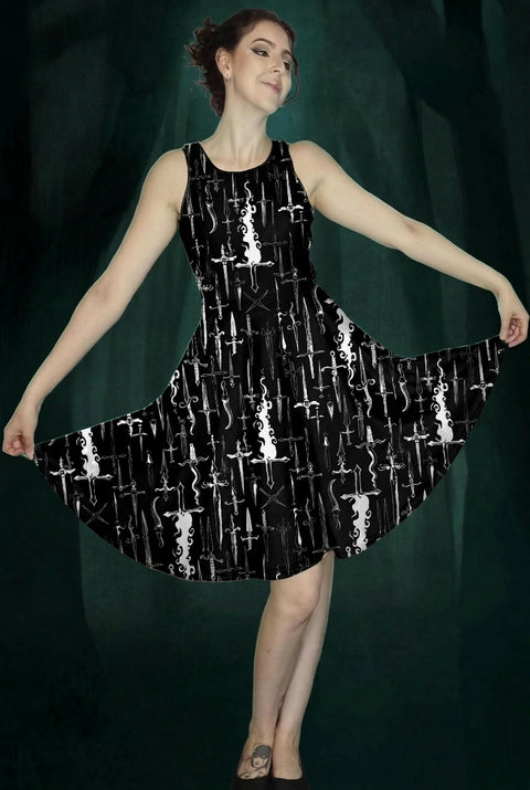 Dagger Overload Dress, FREE Shipping