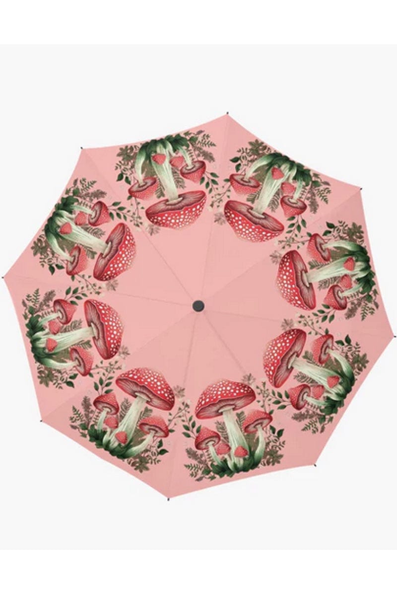 Mushroomcore Toadstool Automatic Umbrella