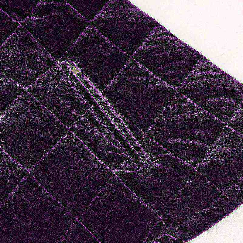 Purple Pixie Quilted Velvet Cloak