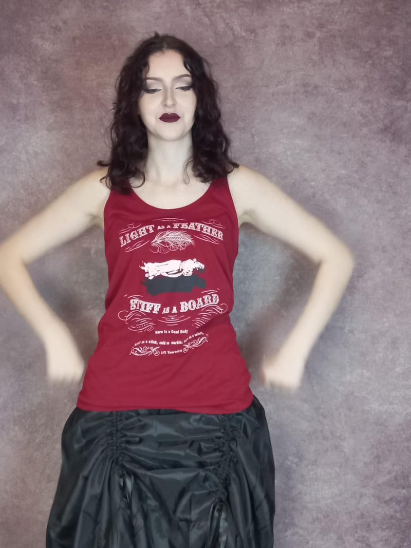 Light As A Feather Racerback Tank Top, L
