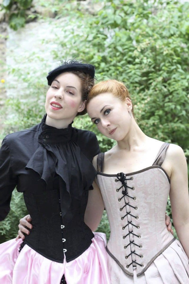 Dusky Rose Spanish Harlotte Corset, made to order - Gallery Serpentine
 - 2