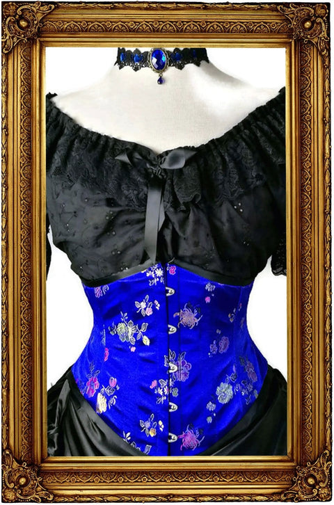 Australian made steel boned gothic victorian steampunk tight lacing corset