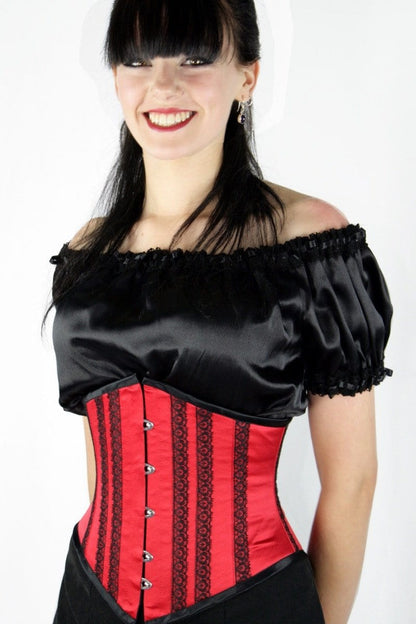 Scarlet & Lace Cincher, made to order - Gallery Serpentine
 - 2