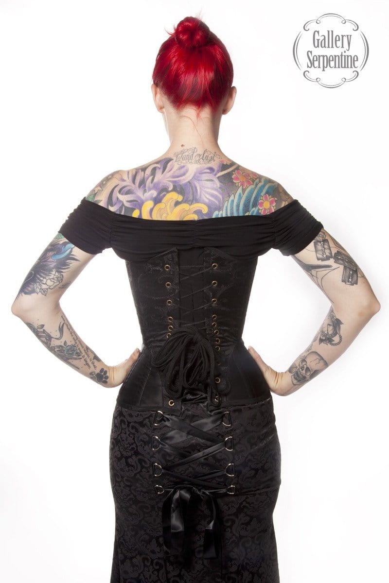 Quality Australian made to measure custom made over bust steel boned corset with cups