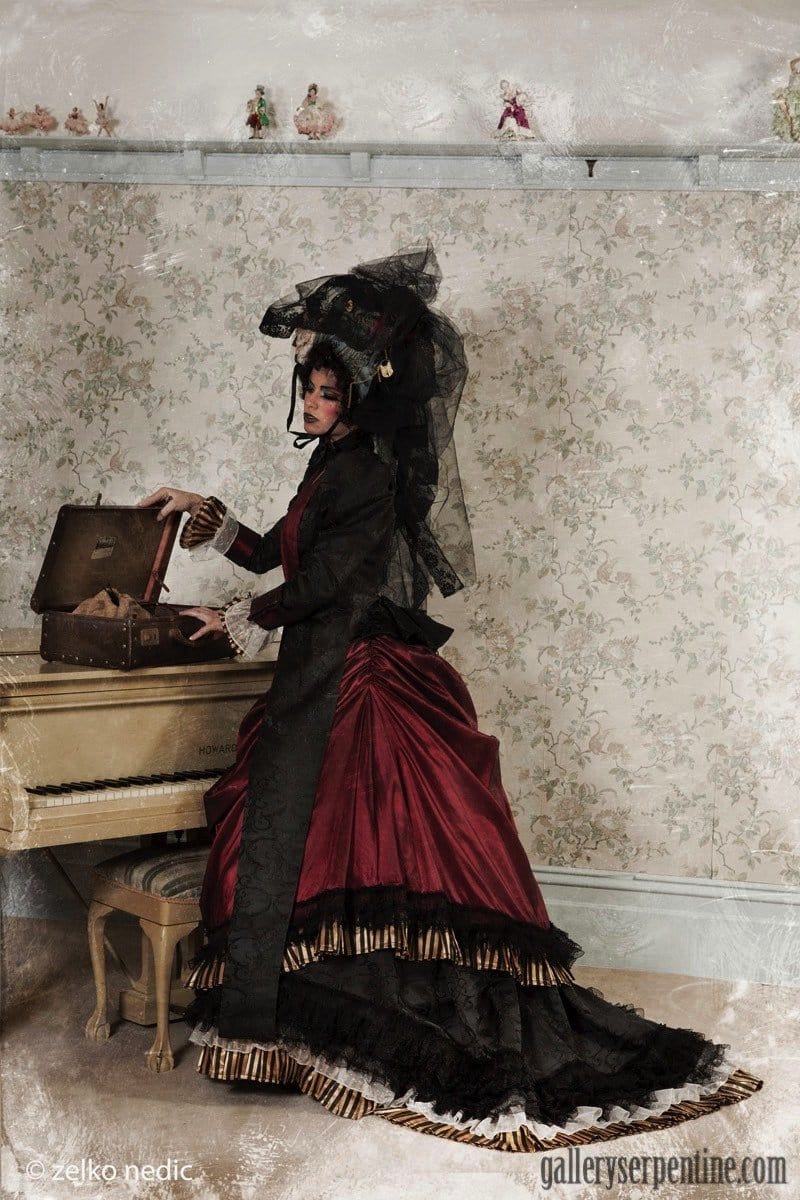 gothic victorian steampunk jacket historical pattern made to measure in Sydney