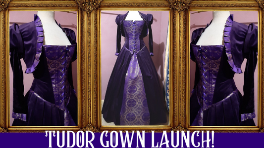 Zipify Purple Tudor Gown Launch Discount