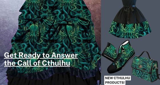 Cthulhu Rises | Black Friday Gothic Gown Sale | Call of Cthulhu corset ...