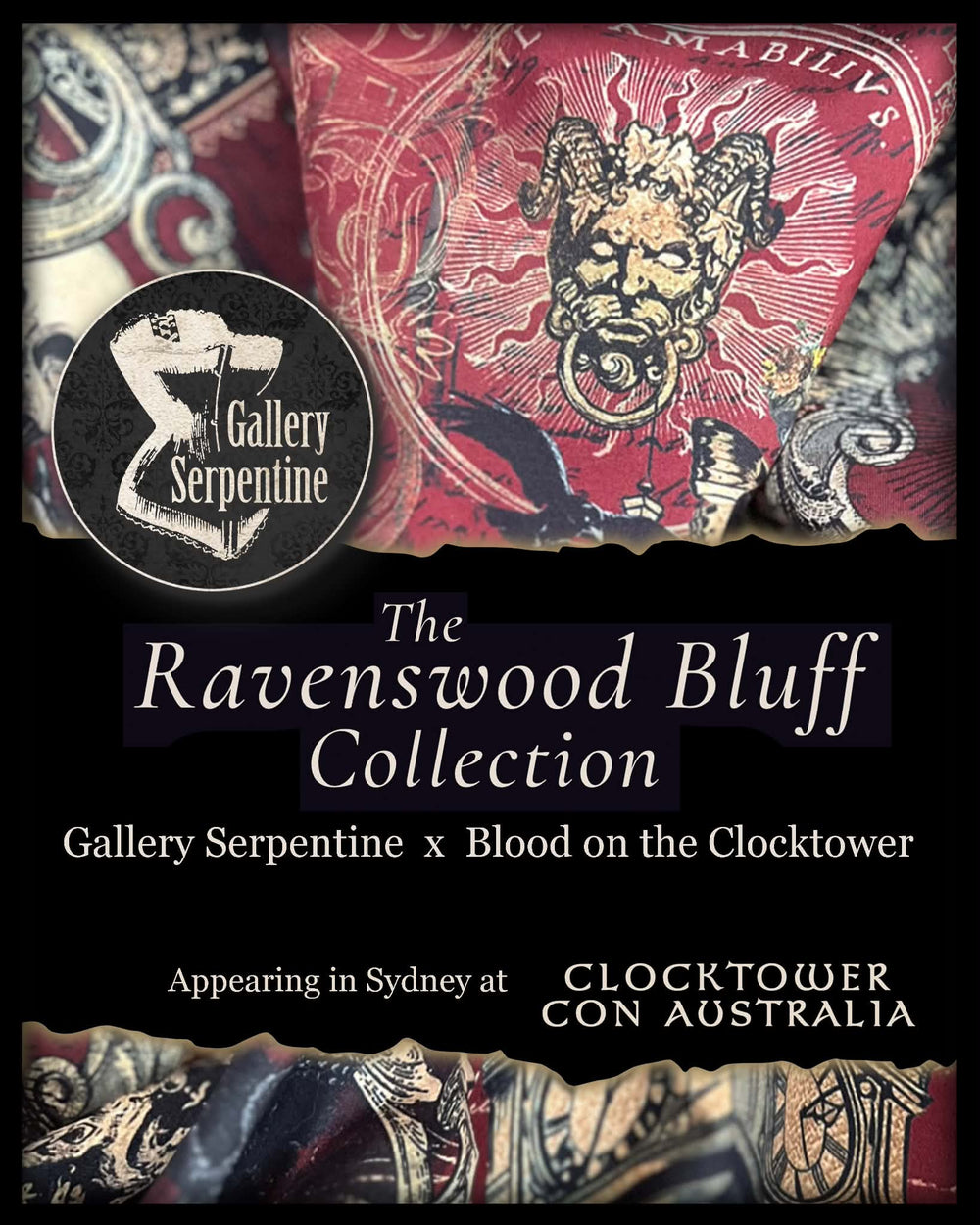 Gallery Serpentine at Clocktower Con Australia 2026 — See You on the Island