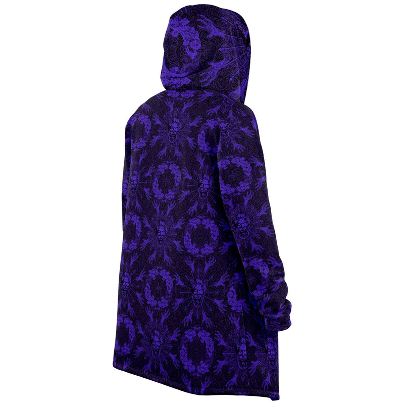 dark purple and black Chaos Cloak for Blood on the Clocktower
