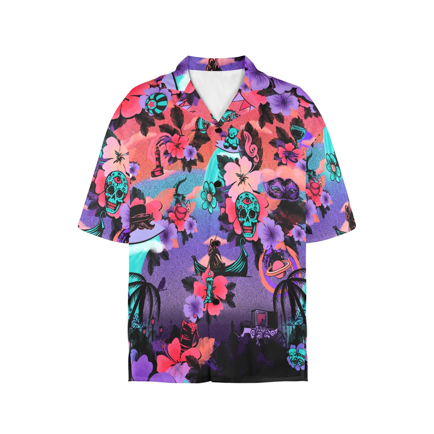 Clocktower Cruise Women's Hawaiian shirt, USA Shipping only