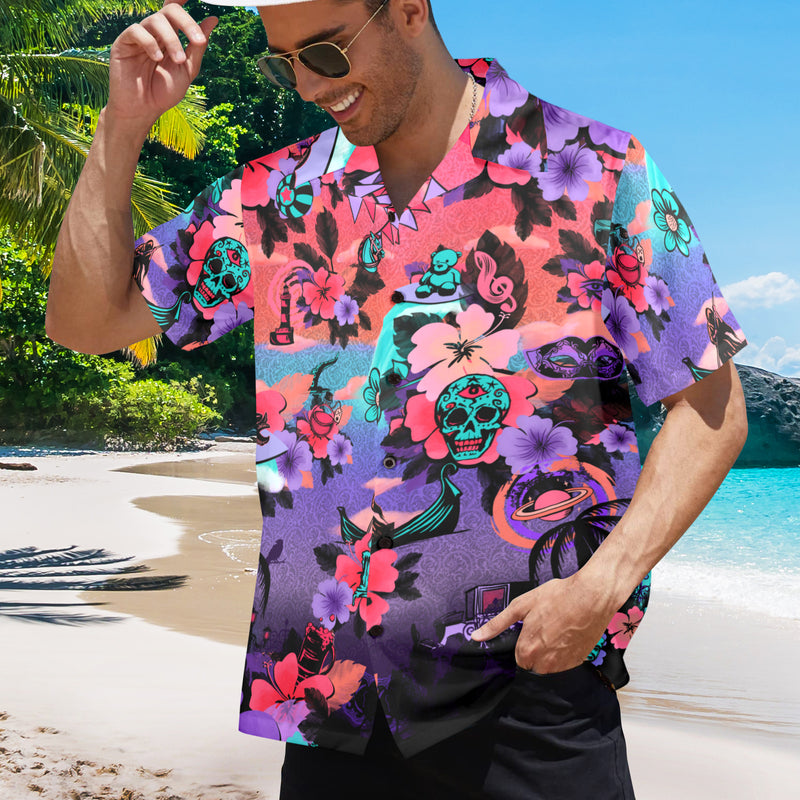 Men's Hawaiian Clocktower Cruise Shirt - SHIPS TO USA ONLY