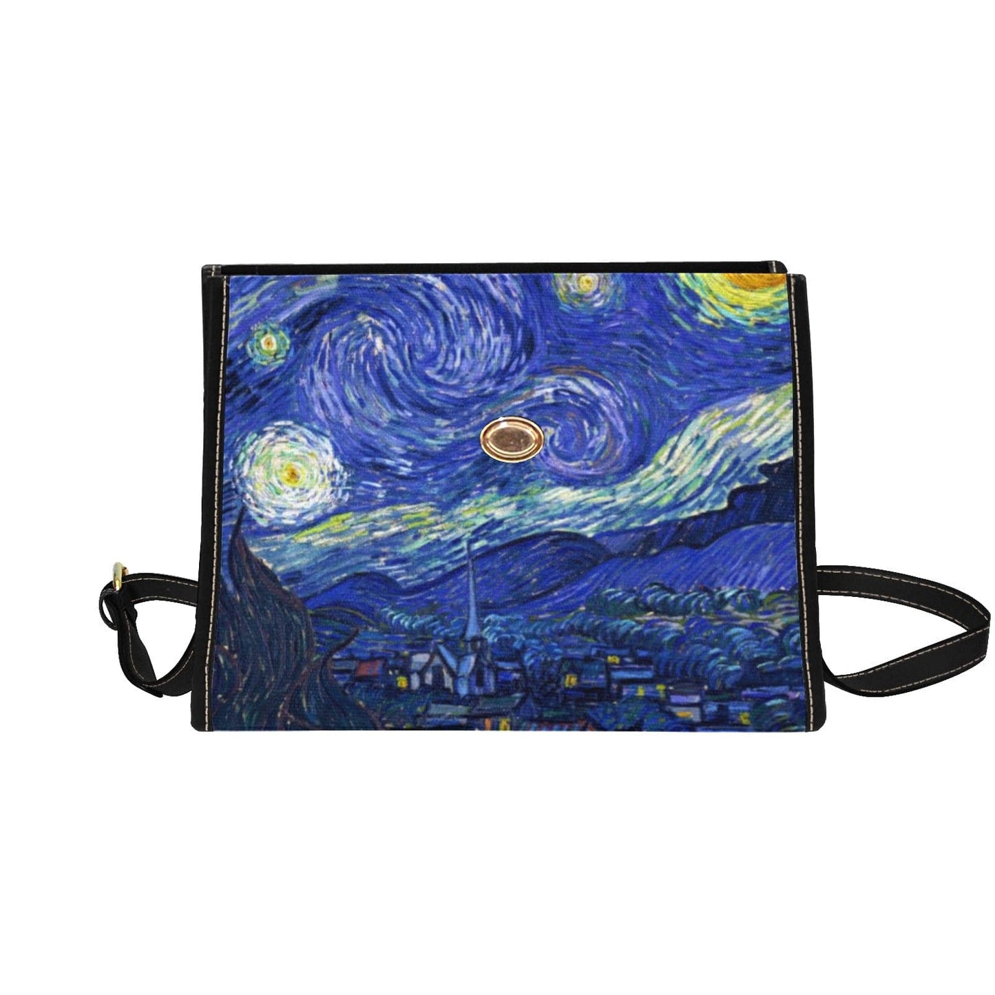 blue Starry Night satchel handbag at Gallery Serpentine 1