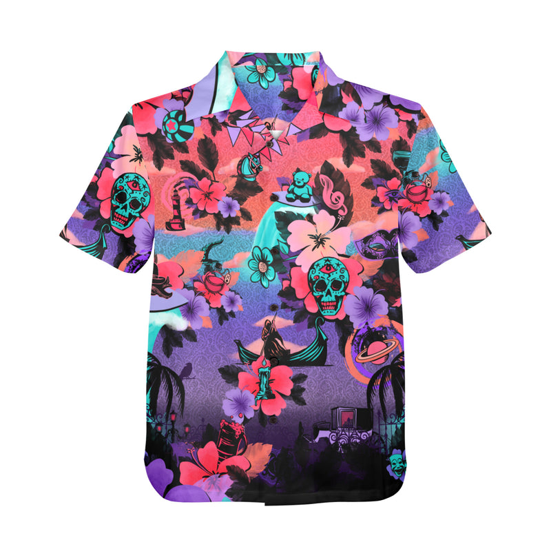 Men's Hawaiian Clocktower Cruise Shirt - SHIPS TO USA ONLY