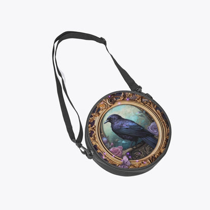 Rococo Raven - Round Shoulder Bag