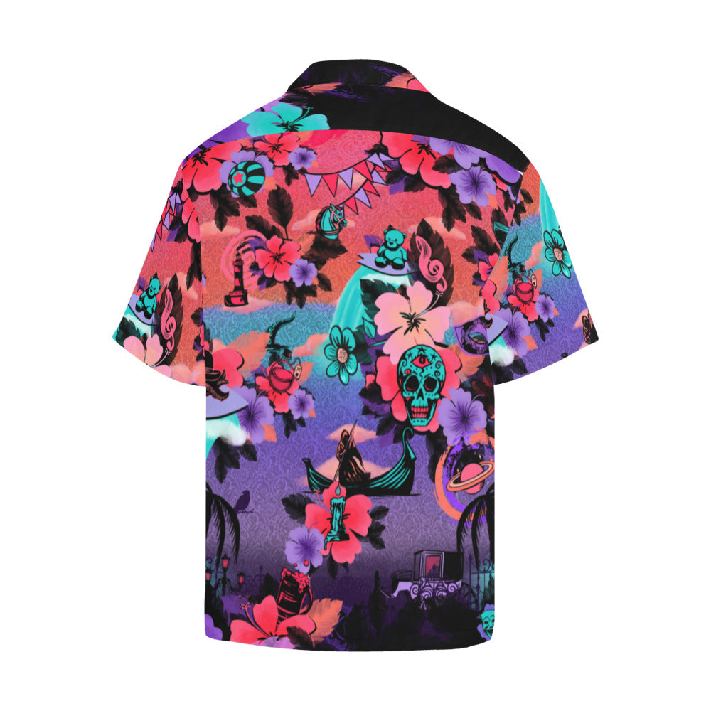 Clocktower Cruise Hawaiian Shirt for non-USA delivery