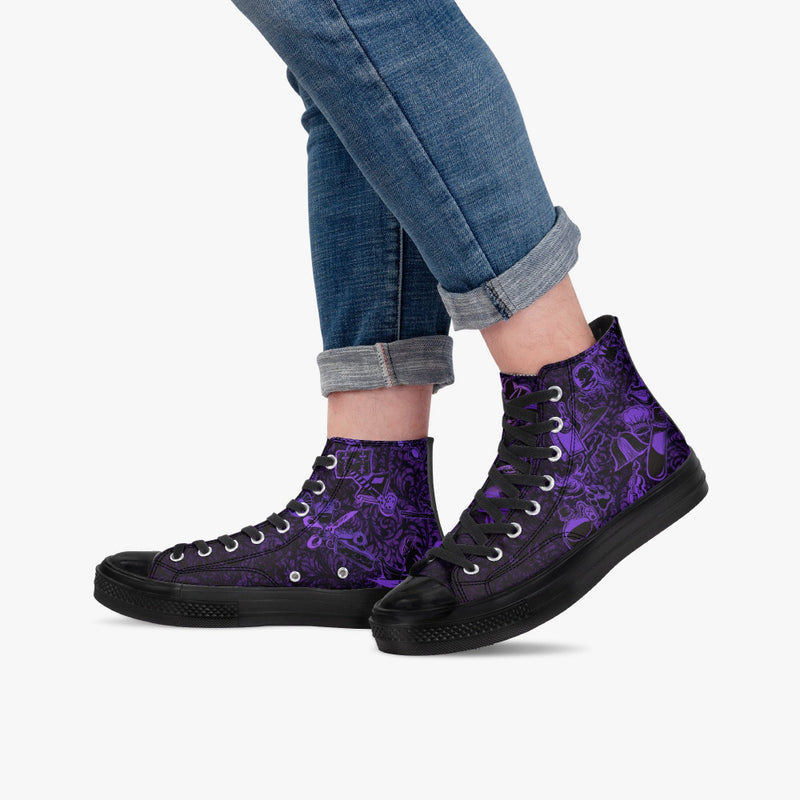 Grim Reader High Top sneakers unisex 