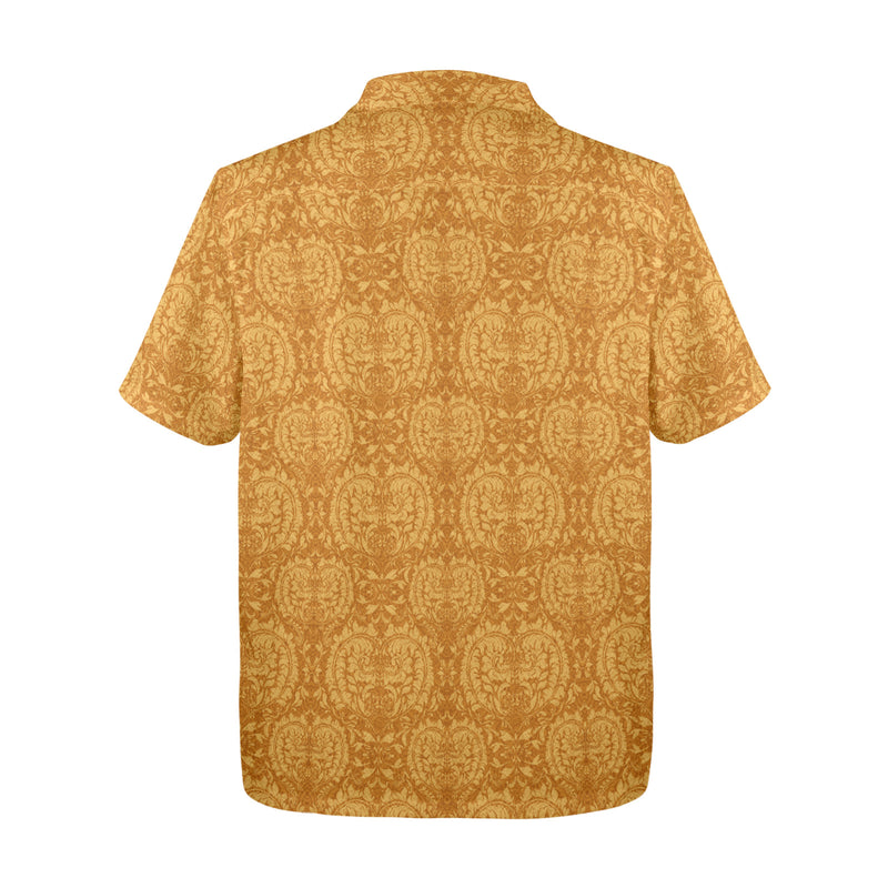 Bad Moon Rising Button Up Short Sleeve Shirt, Non-USA Delivery