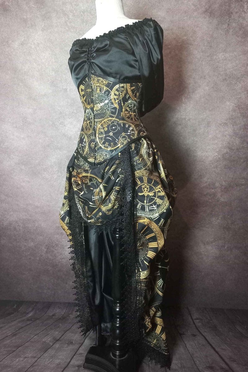 Elegant victorian steampunk corset costume | Australian made Clocktower gown Gallery Serpentine Elegant victorian steampunk corset costume | Australian made Clocktower gown Gallery Serpentine