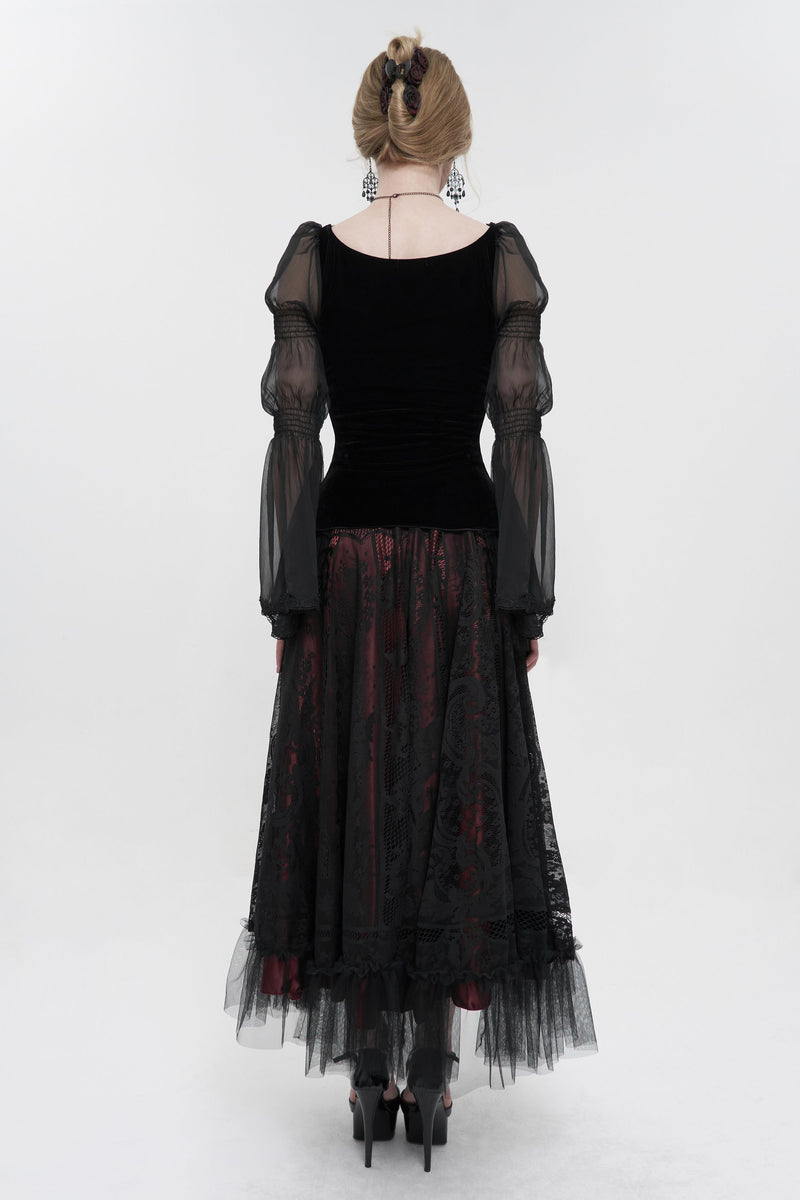The Velvet Vigil Top