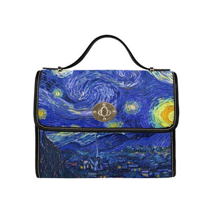 blue Starry Night satchel handbag at Gallery Serpentine
