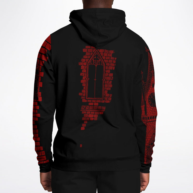Red Raven, Unisex Hoodie, FREE Shipping