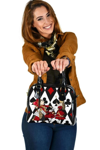 Queen of Hearts Alice in Wonderland handbag