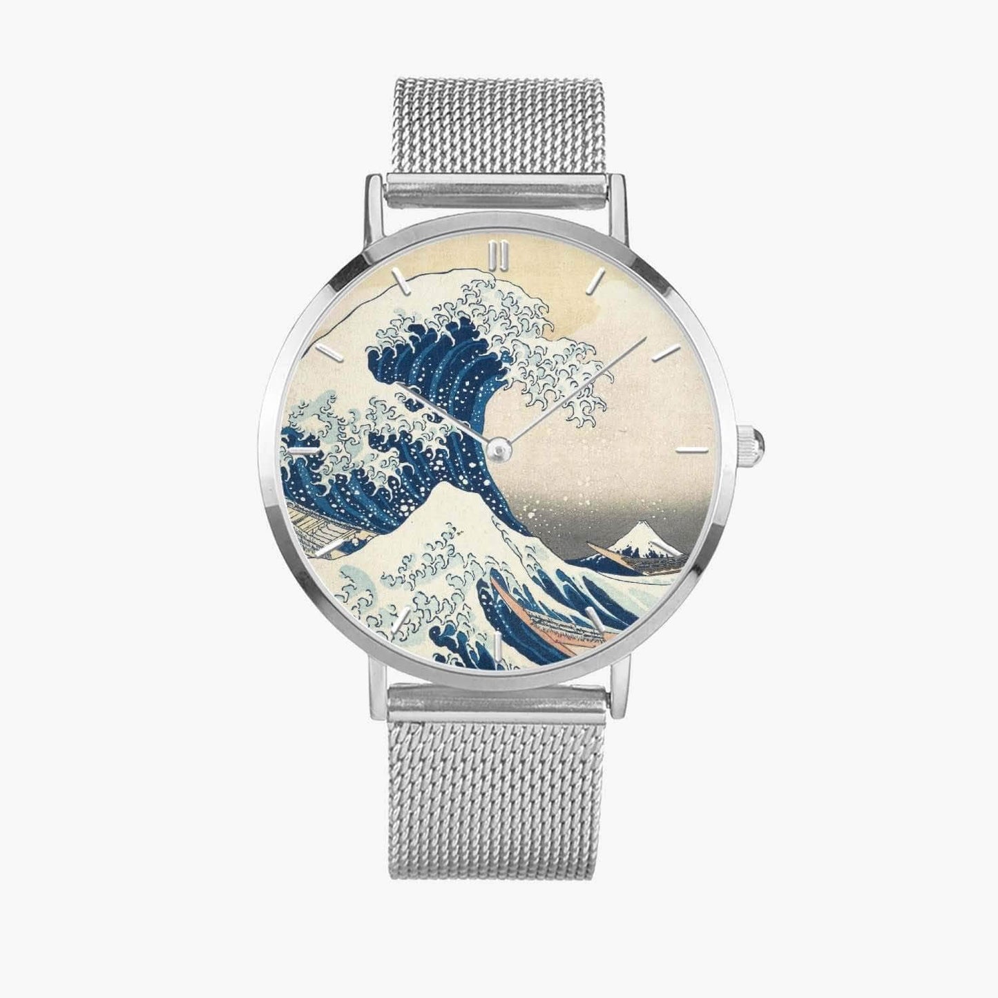 Silver The Great Wave watch from Gallery Serpentine