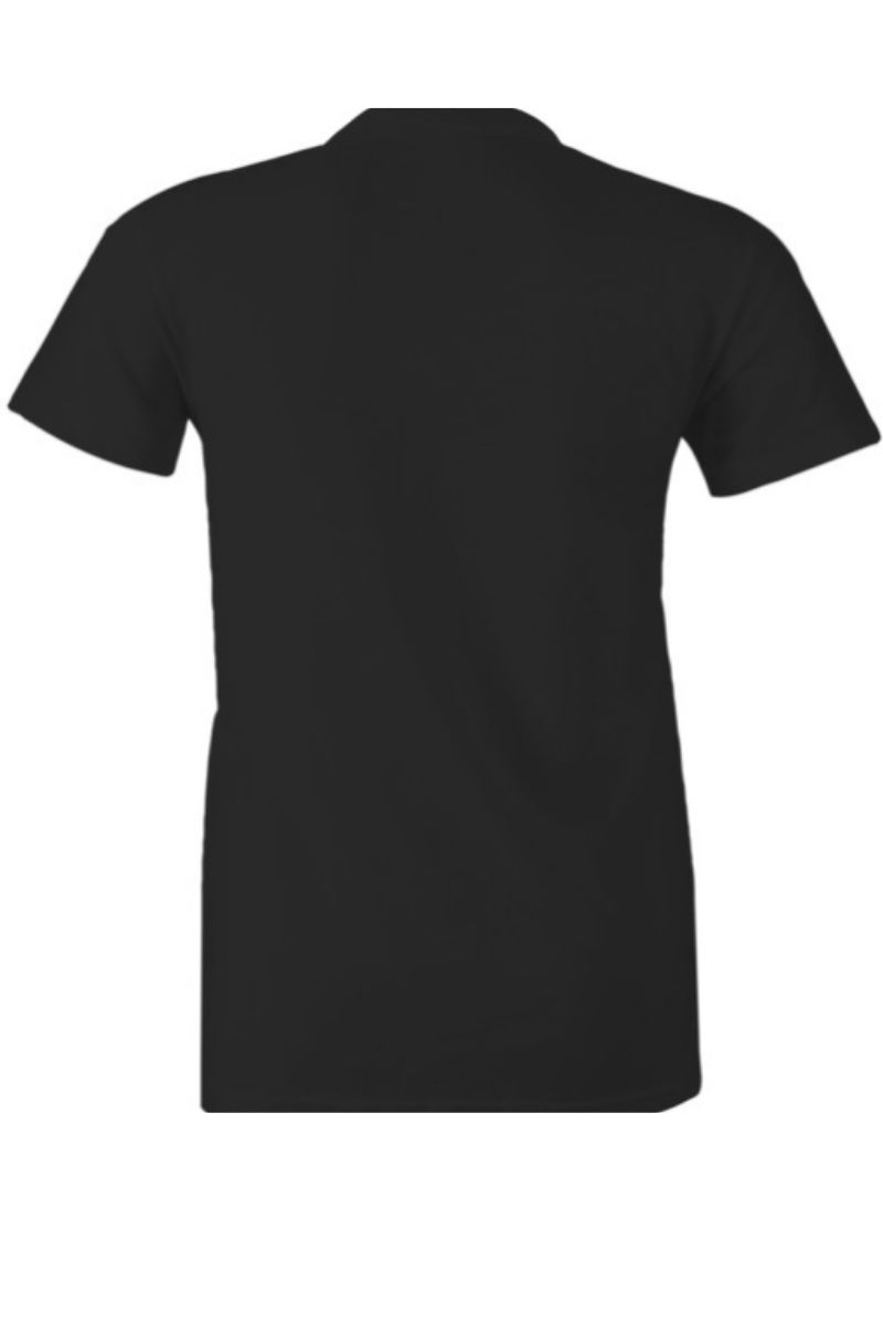 back of the Australian Black Cat Universe women's t-shirt