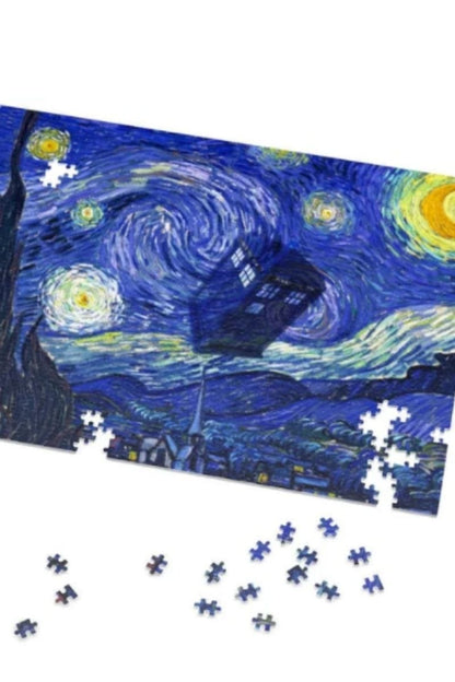 Dr Who Van Gogh 1000 piece Jigsaw Puzzle
