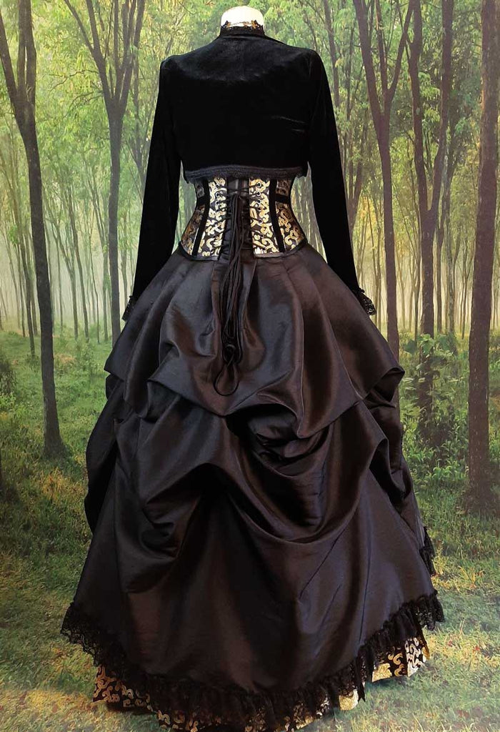 Golden Majestica Palace Gown | gothic wedding gown Gallery Serpentine