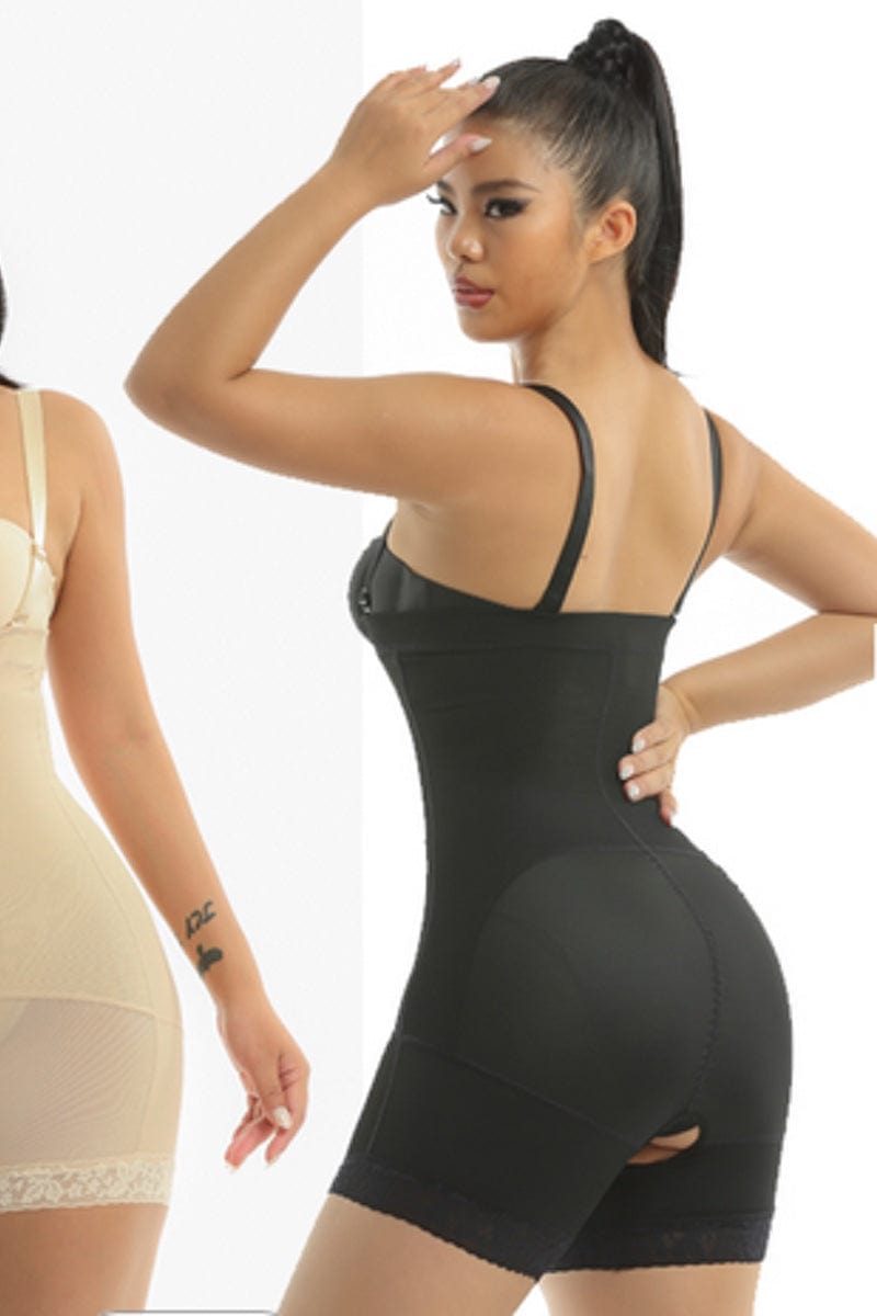 booty enhancing body suit firm compression fajas