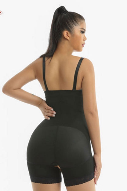 back view of the body suit firm compression fajas for corset wearers and new mothers
