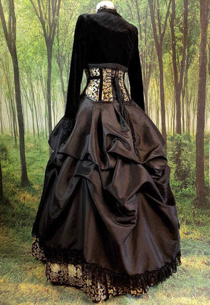 Golden Majestica Palace Gown | gothic wedding gown Gallery Serpentine