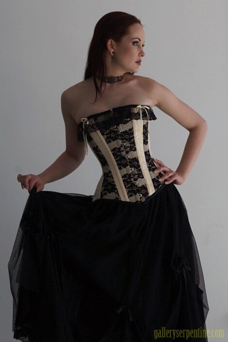 Edwardian & Lace Corset, made to order