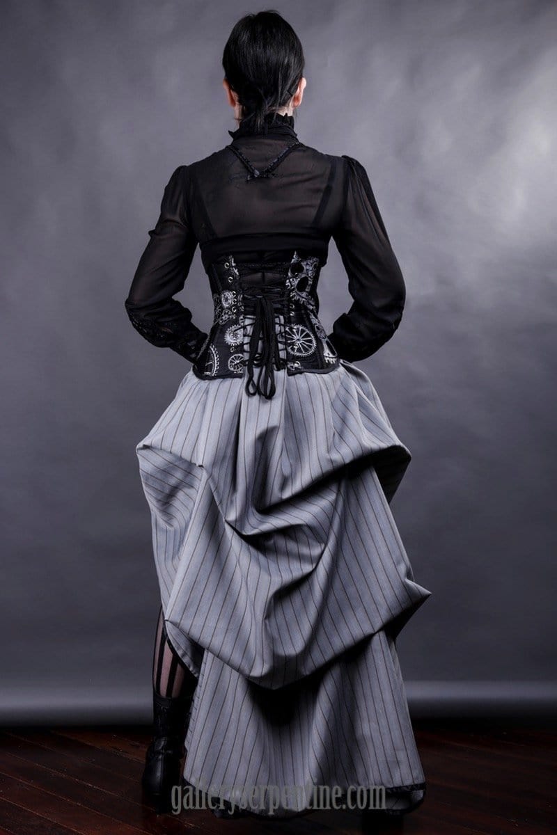 victorian blouse for wearing under corsets on sale, last available